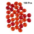thumbnail image 2 of 1 Set Flat Bead Decors DIY Glass Beads Multi-function Decorative Gravels Handmade Craft Ornaments for Home Store (Red), 2 of 9