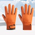 thumbnail image 2 of Gants de Soudure pour Travailleurs du Cuir Protection Sécurité Gants Résistants à l'Usure, 2 of 5