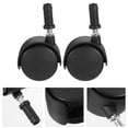 thumbnail image 3 of 2pcs Wheel Replacement Chair Wheels Furniture Chair Casters Office Chair Wheels, 3 of 8