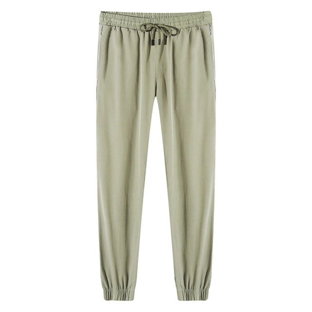 Yuyuzo Pantalons de Survêtement Grande Taille pour Femmes Taille Haute Élastique avec Cordon de Serrage Bas Resserré Joggeurs Décontractés pour Randonnée