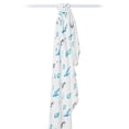 thumbnail image 3 of Lulujo - Modern Collection - Baby Muslin Bamboo Swaddle Blanket, Nursing/Stroller Cover, 3 of 7