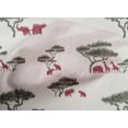 thumbnail image 4 of oneOone Cotton Poplin Fabric Tree & Animals Ikat Print Fabric By Yard 42 Inch Wide, 4 of 4