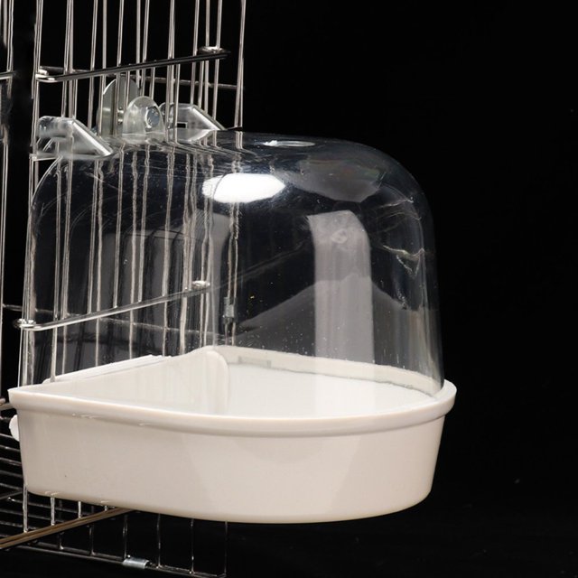 CUITING Sturdy Parakeet Cage Water Injection Hole Bird Supplies Mulitpurpose