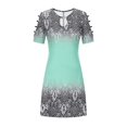 thumbnail image 5 of TIMIFIS Robe T-Shirt Décontractée d'Été pour Femmes, Robe Évasée Soleil, Couvre-Maillot de Bain de Plage ummer, 5 of 5