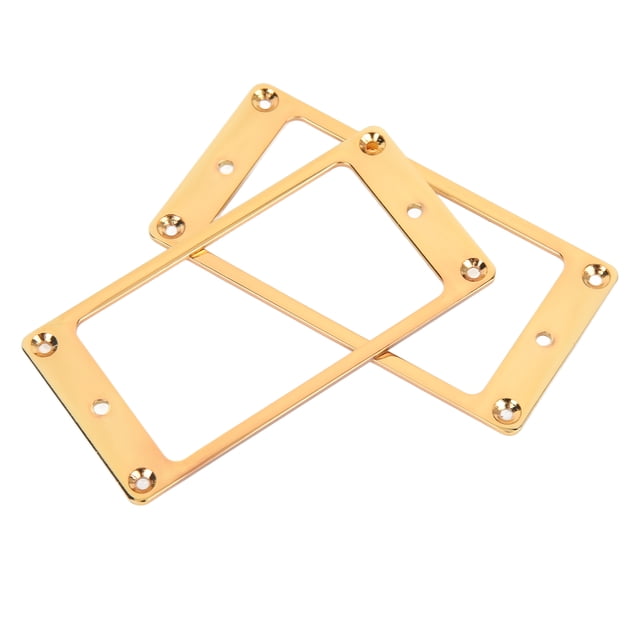 Humbucker Pickup Cover, Electric Guitar Pickup Frame Replacement Metal For Decoration Gold