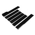 thumbnail image 2 of Car Side Skirt, 6PCS Universal Side Skirt Black  For Protection, 2 of 8