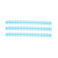 thumbnail image 4 of Loose Leaf Binding Spine Binding Comb Paper Binding Tool Plastic Binding Spine 10 Pcs Loose Leaf Binding Spine 30 Hole Cuttable Wear Resistant PP Plastic 10mm Binding Comb For, 4 of 8