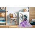 thumbnail image 2 of Ahgly Company Machine Washable Indoor Rectangle Transitional Blossom Pink Area Rugs, 5' x 8', 2 of 7