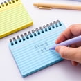 thumbnail image 4 of Yhmxh Learning Office Supplies Student Notebook B5 Frosted Transparent Cover Coil Book Thickened Horizontal Line Stationery Supplies Office Supplies Dorm Room Essentials, 4 of 6