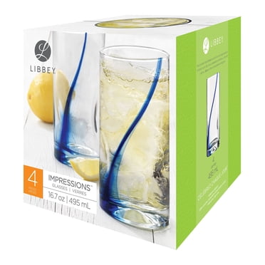 Libbey Blue Ribbon Cooler Glass Set