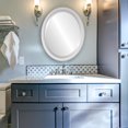 thumbnail image 4 of Toronto Framed Mirror - Linen White, 4 of 6