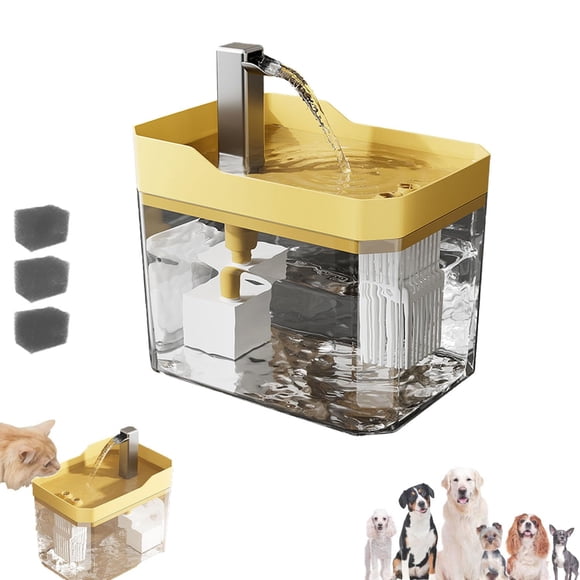 GOYDSY Smart Cat Water Fountain, Automatic Drinking Dispenser for Cats and Small Dogs, Silent Circulating Pet Water Feeder with Large Capacity, Hygienic Pet Fountain Clearance Sales Today Deals Prime