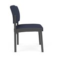thumbnail image 4 of Fauteuil d'Appoint Sans Accoudoirs Lenox en Acier pour Réception / Acier Charbon / Bleu, 4 of 5