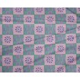 thumbnail image 4 of oneOone Polyester Lycra Fabric Geometric & Floral Block Print Fabric BTY 56 Inch Wide, 4 of 4