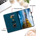 thumbnail image 4 of XYX Tablet Case for Redmi Pad SE 11.0 inch, Lily Flower Pattern PU Leather Multiple Viewing Angles Stand Slim Folio Tablet Cover (Blue), 4 of 7