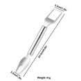 thumbnail image 3 of Watermelon Cutter Slicer, 2-in-1 Stainless Steel Fruit Cutter Watermelon Fork Slicer Cutter Slicer Tool Fruit Forks Slicer Knife, Watermelon Cutter Fork Quickly Fruit Forks Slicer for Kitchen, 3 of 7