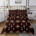 thumbnail image 1 of Aztec Quilt Set Queen Geometric Bedspread Set For Teens Young Southwest Coverlet Set American Tribal Room Decor Ancient Bohemian Brown Bed Set, 1 of 5
