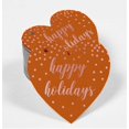 thumbnail image 2 of Inkdotpot Rose Gold Foil Paper Hang Tags Happy Holiday Favor Tags 100 Pieces, 2 of 6