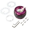 thumbnail image 1 of NRG Innovations Kit de Libération Rapide SRK-210PP/BK (Corps Violet / Anneau Pyramide Noir), 1 of 3