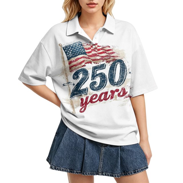 Sewkxo Polo à Manches Courtes pour Femmes, Col Oversize, T-Shirt à Enfiler Y2k, Décontracté, Ample, Mode Urbaine, Chandail de Rugby, Rouge Melon D\'eau m