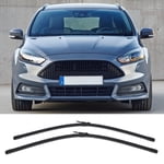 Windshield Wiper Blades, Improve Driving Visibility Easy Install Wiper Blades Set 2 Pcs  for   LHD Car