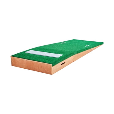 KFFKFF Pitching Mound, Portable Baseball Pitcher's Mound, 85 in Indoor Outdoor Pitching Practice and Training Equipment