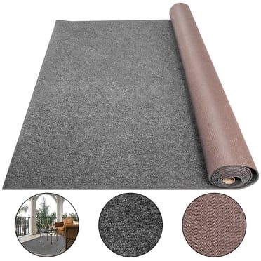 VEVOR Tapis Marin Gris 6 Pi x 36 Pi, Tapis pour Bateau, Tapis Intérieur Extérieur pour Patio Terrasse Antidérapant Dos TPR Imperméable Tapis Marin Extérieur Tapis Extérieur