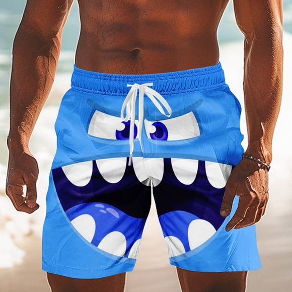 Men's Casual Shorts for Everyday Leisure - Breathable Blend Beachwear with Five-Pocket Design and Relaxed Fit for Spring Summer