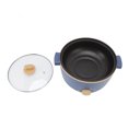 thumbnail image 4 of Electric Cooker Hot Pot Electric Pot 3 Speed Control Pan Portable 2.5L 800W Oven Cooker with Pan Pan for Mini Pancake Maker, 4 of 8