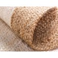 thumbnail image 4 of Indian Handmade Braided Inner White Natural Jute Area Rug, Home Décor Rug, Jute Rug for Bedroom, Dining Room, living room, Doormat Rug Size - 2' x 3' Oval (60 cm x 90 cm), 4 of 5