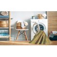 thumbnail image 2 of Ahgly Company Tapis d'Intérieur Rectangulaire de Style Transitionnel, Lavable à la Machine, Brun Doré Jaune, 5 Pieds x 7 Pieds, 2 of 7