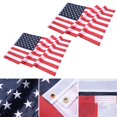 thumbnail image 1 of Yescom 2 Pcs 3x5 Pi Drapeau Américain 210D Oxford Oeillets en Laiton Résistants aux UV Drapeaux US, 1 of 9