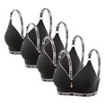 thumbnail image 1 of 4PC Women's Everyday Bralette - Snug & Firmer Support Bra | Curvy Look Enhancer, Fully Stretchable & Shape-Retaining for All Ages, 1 of 2