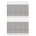 thumbnail image 1 of Uxcell 50 Pack Retractable Ballpoint Pen Refills, 1.0 mm Black Ink Medium Point Refill for Gel Liquid Gel Pen, 1 of 5