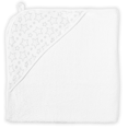 thumbnail image 1 of Necessities by Tender Tyme Muslin & Terry Cotton Hooded Towel - Grey Stars, 1 of 2