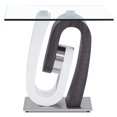 thumbnail image 1 of Global Furniture USA Gris - Table d'Extrémité Blanche, 1 of 2