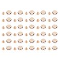 thumbnail image 2 of Hex Shaped Rivets Screws 30 Set, 12mm Zinc Alloy Metal Kit for Clothing, 2 of 7