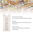 thumbnail image 4 of Wall Mounted Battery Holder, 14x6cm Plastic Battery Storage Organizer with a Top Loading and Bottom Retrieval System, 4 of 7