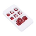 thumbnail image 3 of Full Cover  Toenails, Exquisite Women False Toe Nails Comfortable ABS Flexible  for Weddings, 3 of 8