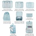 thumbnail image 3 of Amdohai Storage Bags 8PCS Set Travel Organizer Suitcase Packing Set Storage Cases Portable Luggage Organizer Clothes Shoe Tidy Pouch Bag, 3 of 7