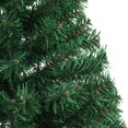 thumbnail image 5 of vidaXL Artificial Half Christmas Tree with Stand Green 150 cm PVC, 5 of 5