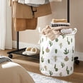 thumbnail image 3 of Fridja Clearance Large Dirty Basket with Handle Inner Foldable Storage Basket Doll Organizer Home Decor Clearance, 3 of 6