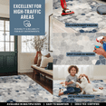 thumbnail image 4 of Rug Branch Havana Collection Tapis traditionnel en détresse, 4 of 7