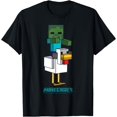 thumbnail image 1 of Minecraft T-Shirt Portrait de Jockey de Poulet - comme sur l'Image - 3TG, 1 of 2