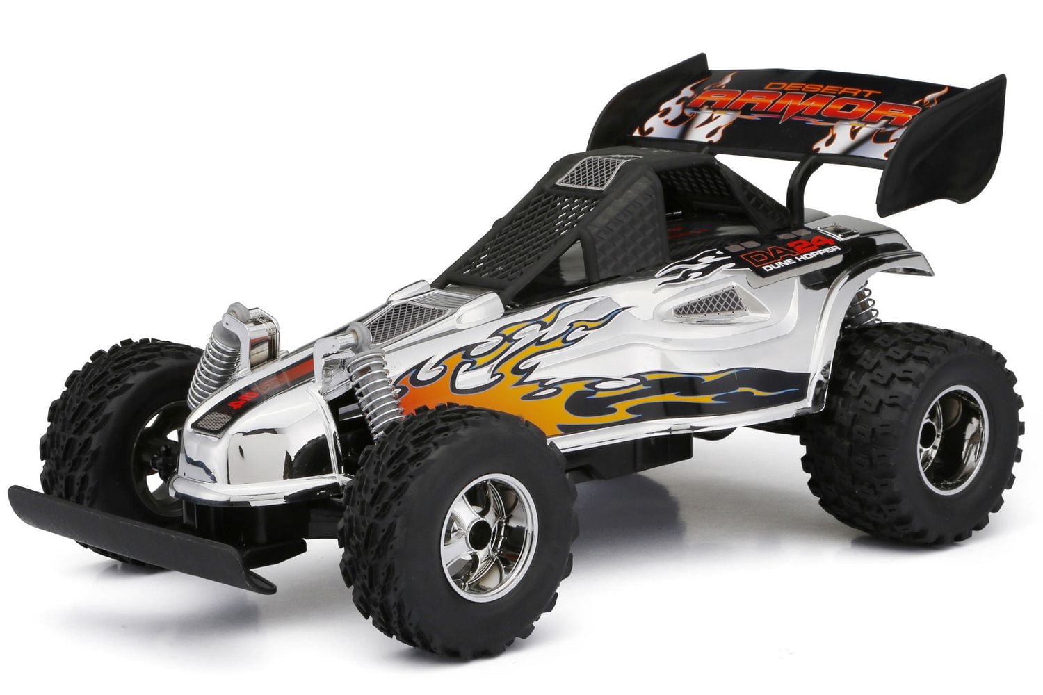 New Bright 1:16 RC Chrome Buggy Remote Control Buggy Chrome