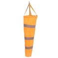 thumbnail image 2 of Sac-chaussettes de Mesure de Direction du Vent Orange 80 cm Polyester Extérieur Aéroport, 2 of 7