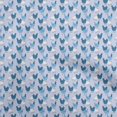thumbnail image 1 of oneOone Polyester Spandex Light Blue Fabric Birds Rooster Craft Projects Decor Fabric Printed By The Yard 56 Inch Wide, 1 of 4