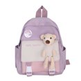 thumbnail image 1 of Cute Patchwork Backpack For Kids Stylish School Bag Lightweight Durable Design Comfortable Daily Commute Casual Wear, 1 of 2