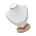 thumbnail image 1 of Collier Présentoir Buste Lisse Stable pour Commode Magasin de Détail Pendentif Stable Showroom S Blanc, 1 of 9