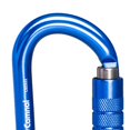 thumbnail image 3 of 25KN Locking Climbing Carabiner Clip, Heavy Duty for Rappelling Arborist Mountainee Auto, 3 of 8